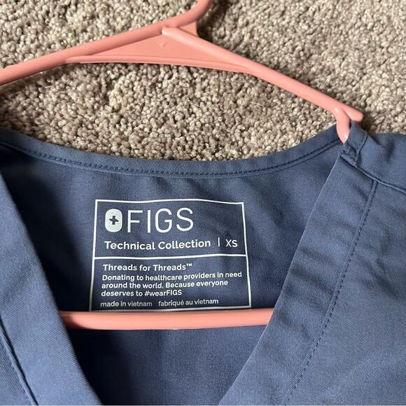 Figs Women's XS Scrub Top - Picture 6 of 7